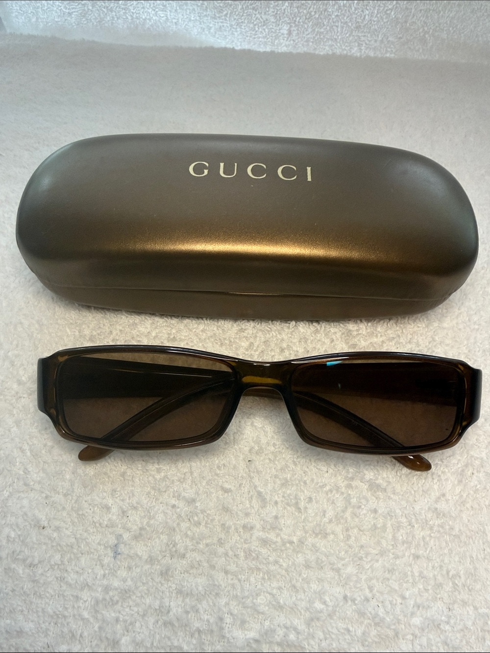Vintage GUCCI GG1438 K69 OPTYL Brown 51-15-125 Frames